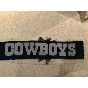 Dallas Cowboys Reversible Scarf Knit Winter Neck - Split Logo